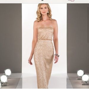 Sorella vita dress rose gold